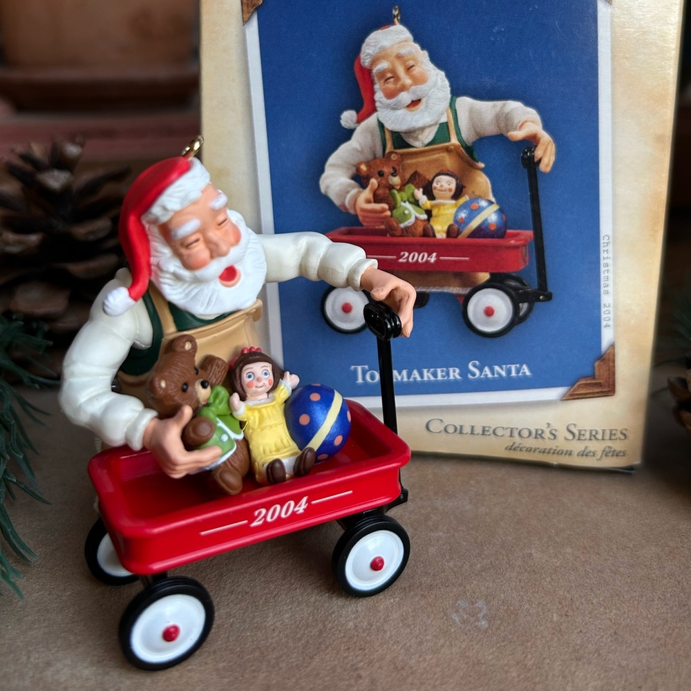 Hallmark Toymaker Santa Keepsake Ornament New in Box
